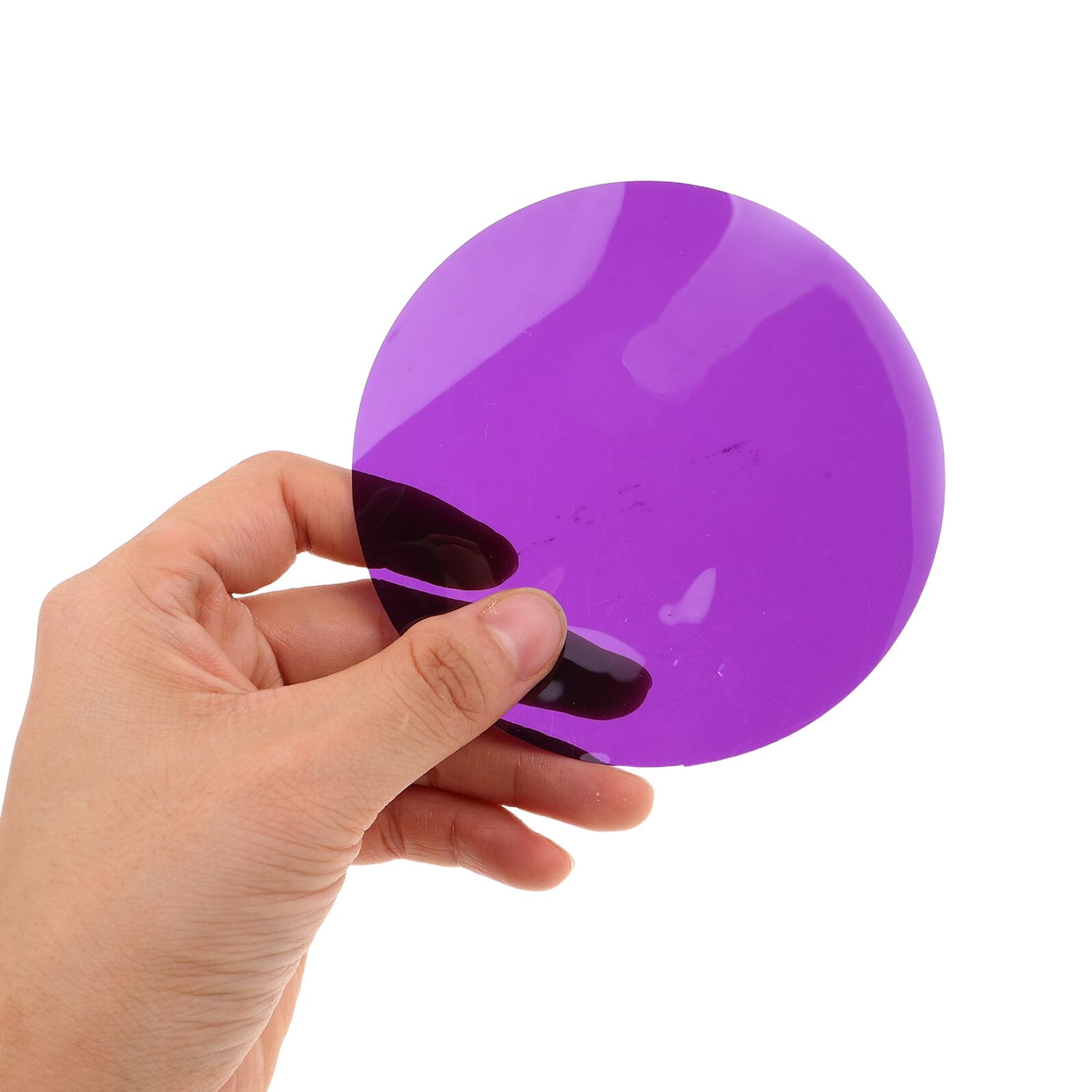Lot de 15 Filtres Lumière Chaude Autocollants Film Couleur pour Lumières Gels De Correction De Couleur pour Spots Encastrés Downlights Studio Photo Et Scène