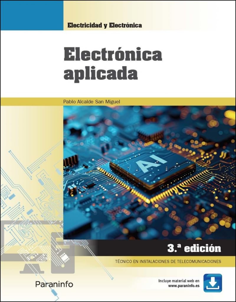 Electrónica aplicada 3.ª edición 2026 (Electricidad y Electrónica)