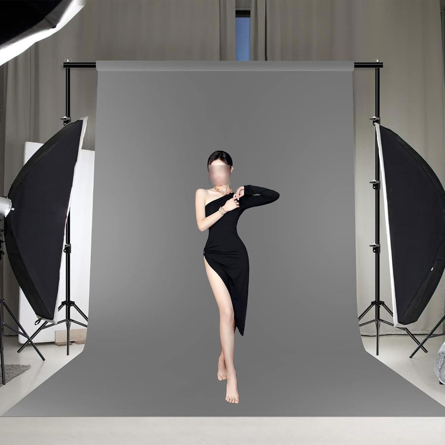 Telón de fondo de fotografía, pantalla de fondo plegable de alta densidad para grabación de video y fotografía de retratos