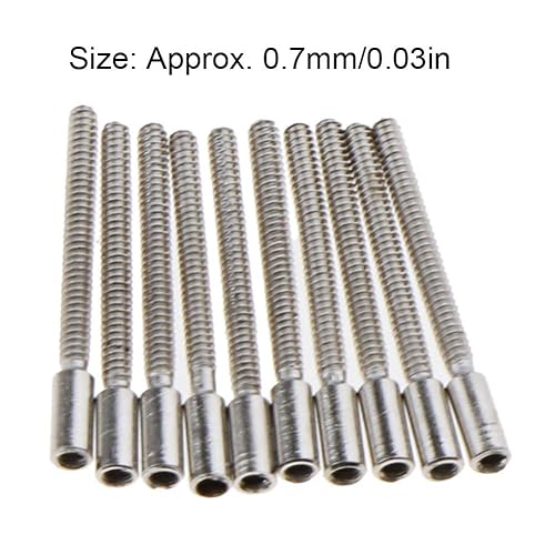 Miniatura 4 de Accesorios para reloj, barra de extensión, 100 unidades de 0.028in, barra de extensión, barra de pulsera, extensor de tronco, accesorios para reloj