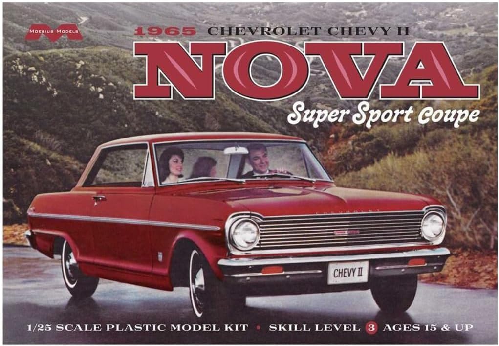 Moebius Models 2322 1965 Chevy Nova Super Sport