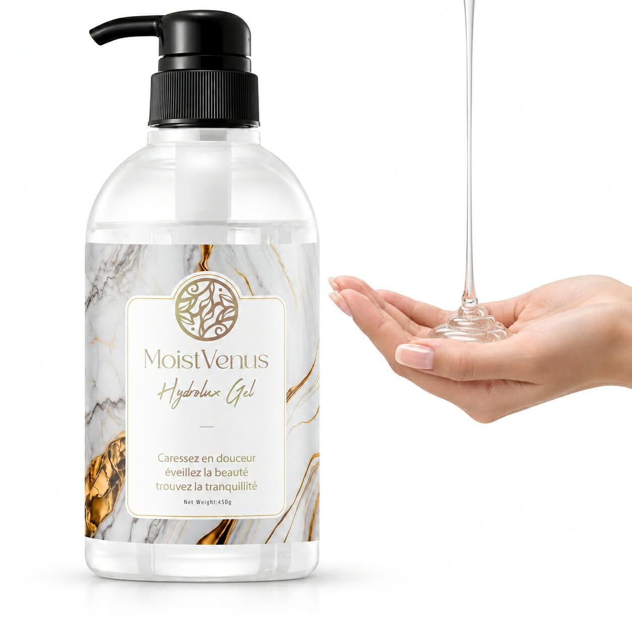 Amazon | 【皮膚科医監修】MoistVenus Hydrolux Gel 潤滑ゼリー 450g