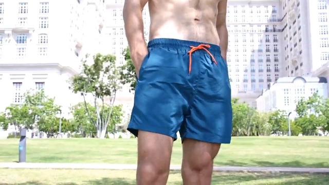 Short Natation Poche Téléphone Short De Bain Homme Tansozer - Séchage Rapide Avec Filet Intérieur Maillot Bain étanche Filet