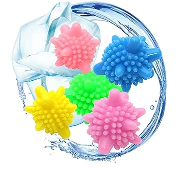 Washing Machine Cleaner Balls,Reusable Tangle Free Clothes Cleaning Ball,Scrubbing Laundry Balls, Washing Balls Enhance Cleaning Power,Unique Size & Shape For Better Clean Pack Of 30-umis creation