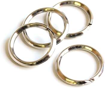 Amazon | 日本紐釦貿易(Nippon Chuko) NBK 二重カン φ径3mm×20mm