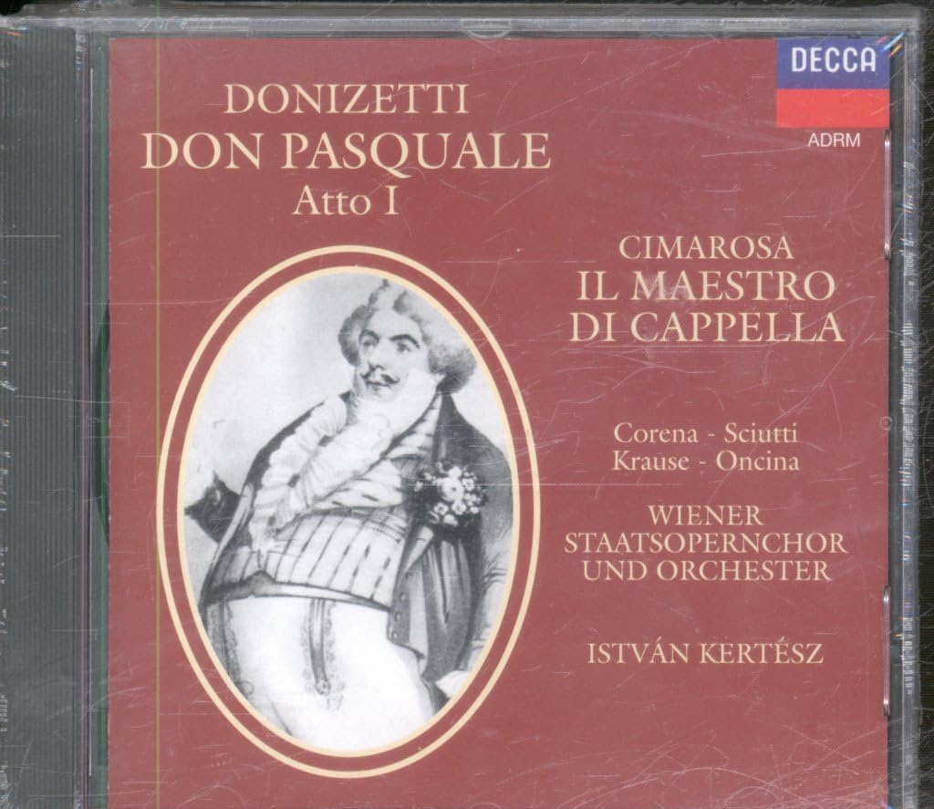 Donizetti: Don Pasquale (Atto II - Atto III) [Audio CD]