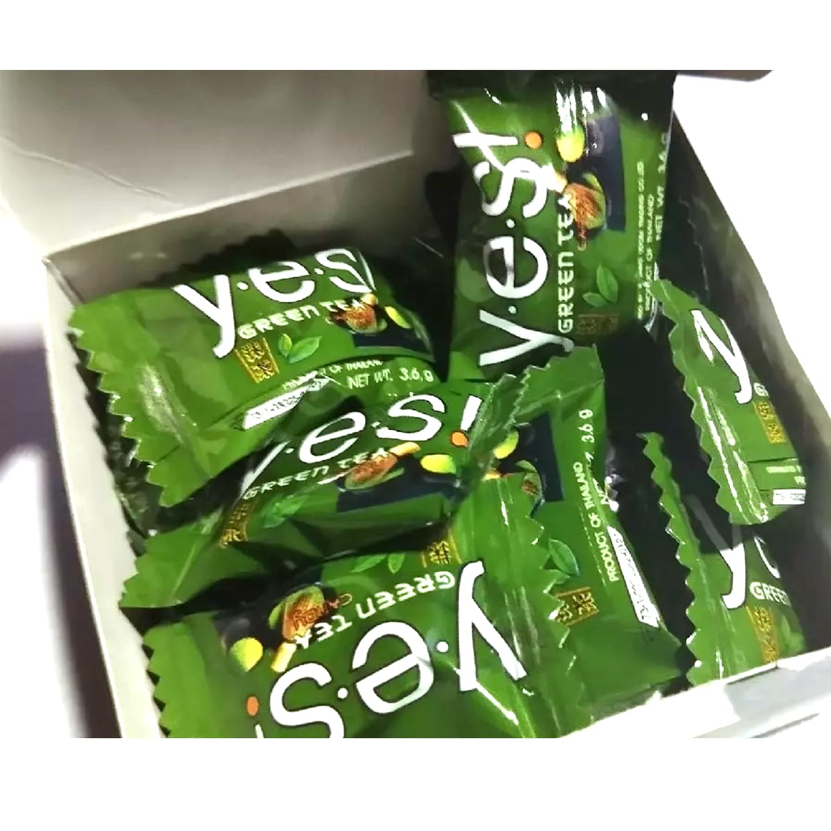 YES Green Tea Candy Made from Real Japanese Matcha No Added Color Premium Matcha Flavor Convenient and Delicious — view 5