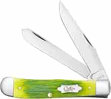 Amazon.com: Case XX Knives Trapper 61040 Barnboard Jig Lime