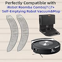 Vista 2 de Almohadilla de fregona compatible con iRobot Roomba Combo J7/J7+Almohadilla de microfibra para trapear, almohadillas de repuesto de limpieza