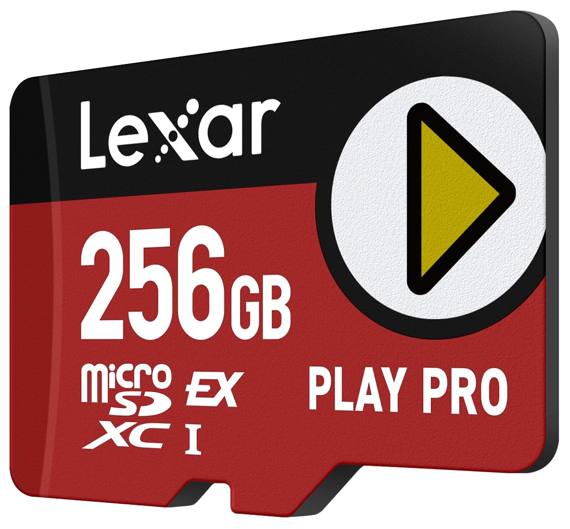 Tarjeta de Memoria SD Lexar Express 256GO Play Pro Compatible con Switch 2