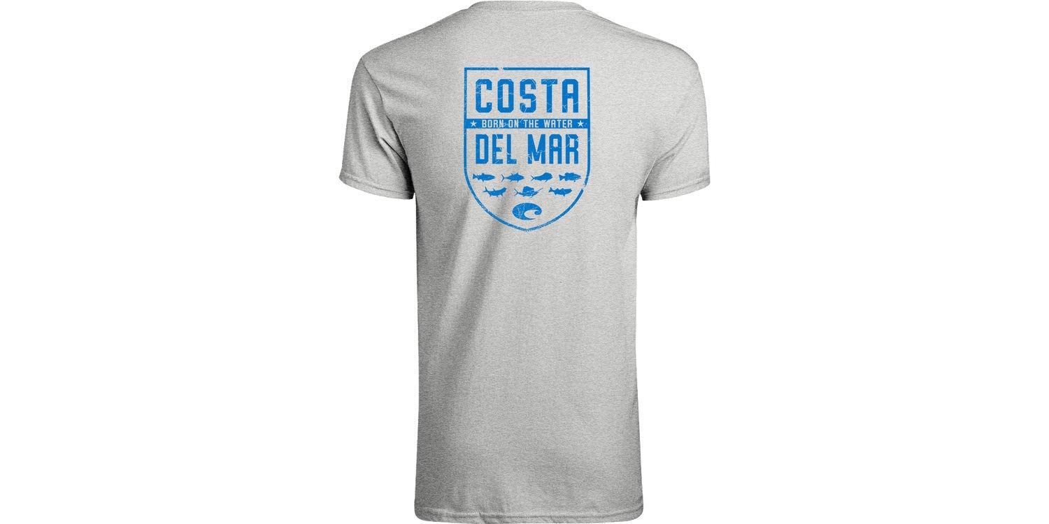 Costa Del Mar mens Species Shield T-Shirt
