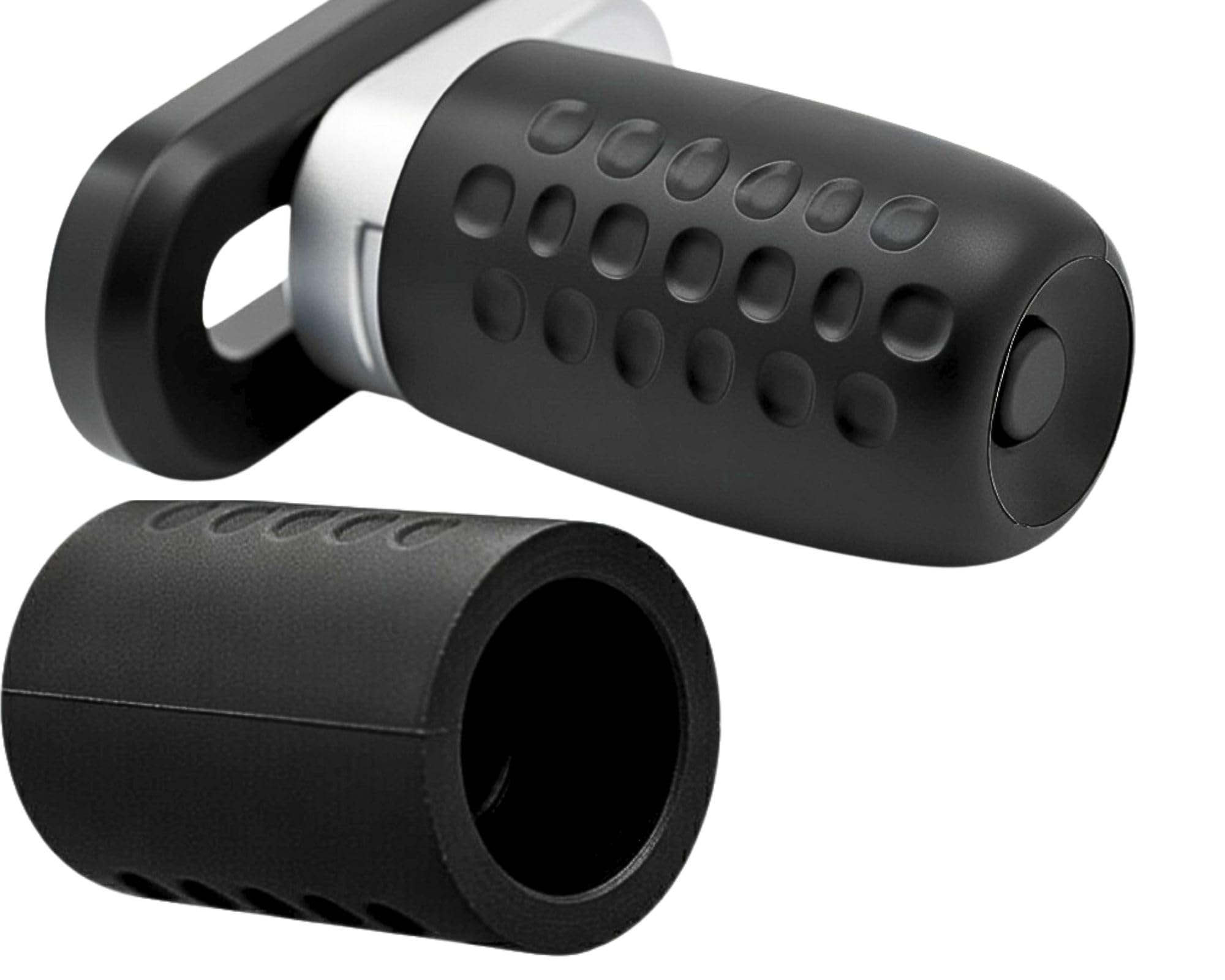 Protezione Leva Cambio Moto, Accessori per Motocicleta Universale, Manicotto in gomma pedale Antiscivolo Nero