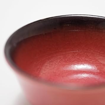 Handcrafted Mino Ware Sake Set with Turkish Crackle Glaze 11 fl oz Ceramic Tokkuri and Cups for Hot & Cold Sake, Durable Japanese Pottery Gift & Home Decor (Pink)