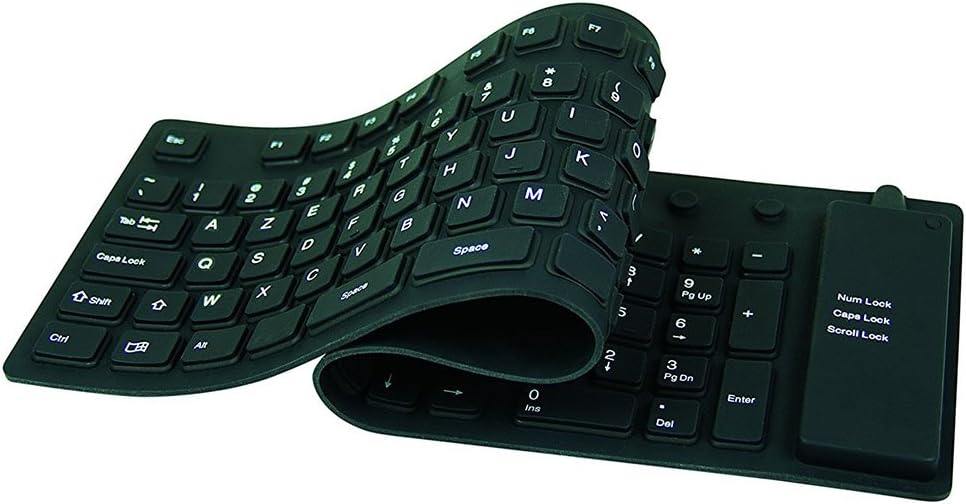 TX rk-2503 Flexible USB Keyboard – Black