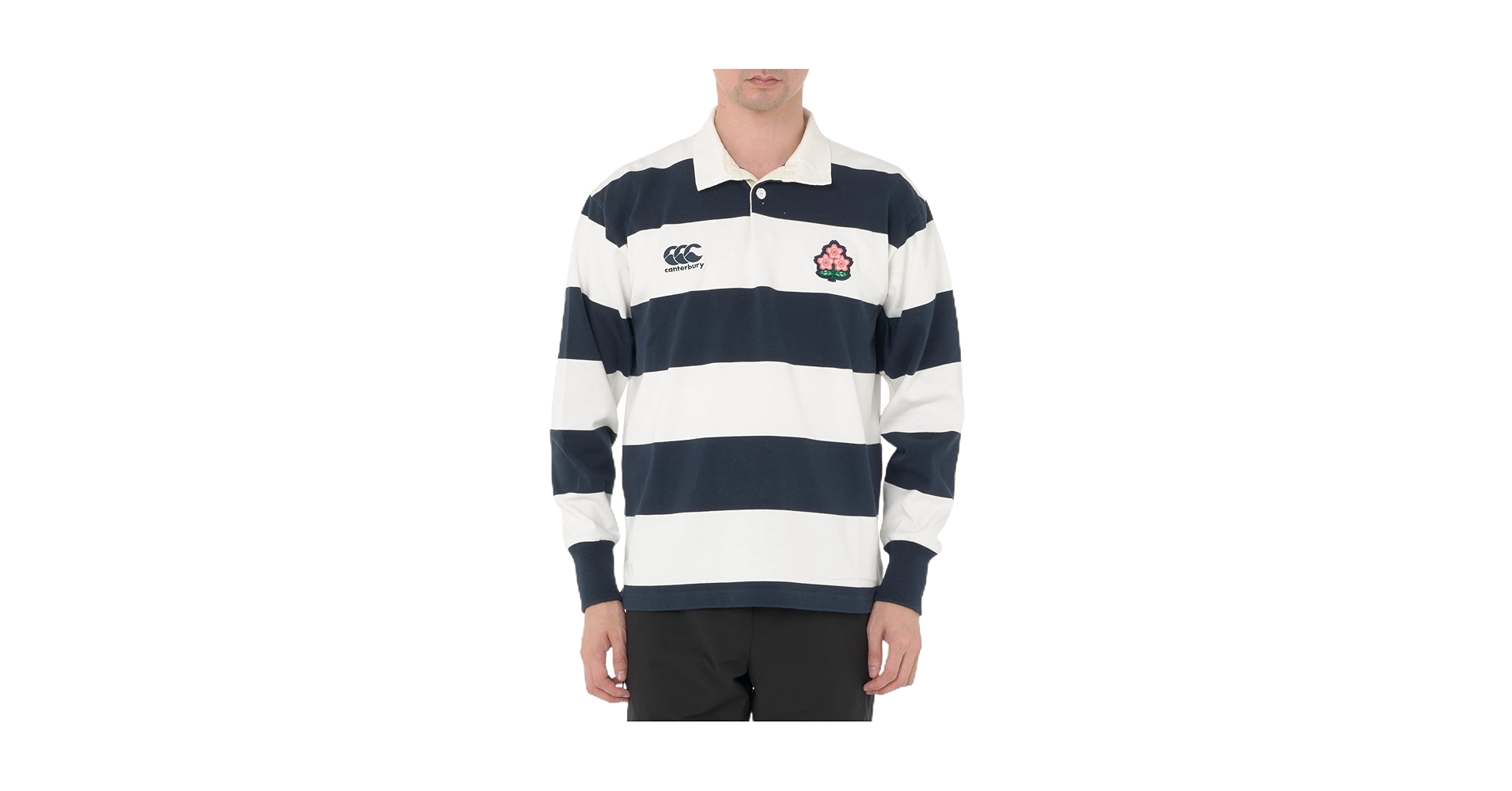 Amazon.co.jp: [カンタベリー] ラガーシャツ JAPAN L/S 4INCH
