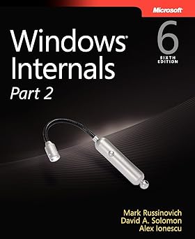 Windows Internals, Part 2 (Developer Reference) book cover