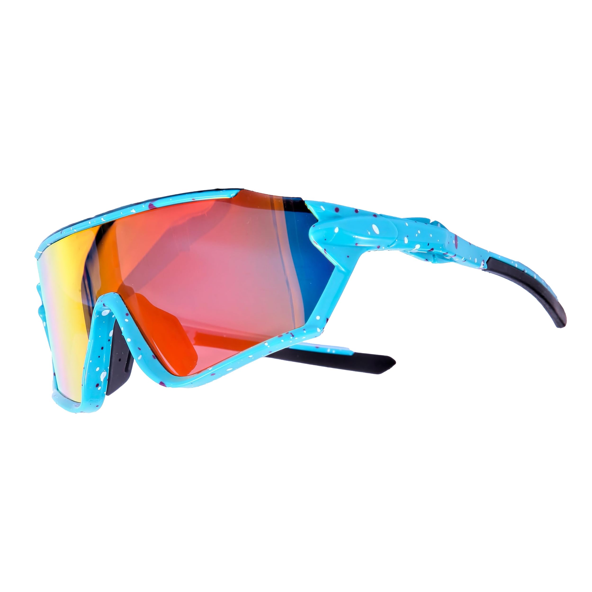 HIYAPATY Kids Sunglasses Youth Baseball Sunglasses UV400 Protection Suitable for Baseball Running Riding Golf Boys and Girls