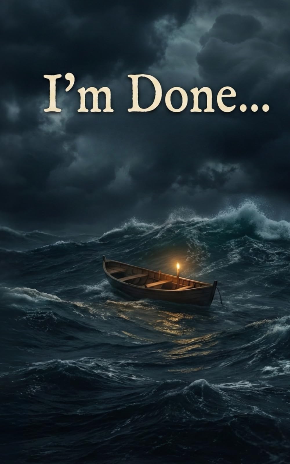 I'm Done...: A quiet book for men who are tired of being strong