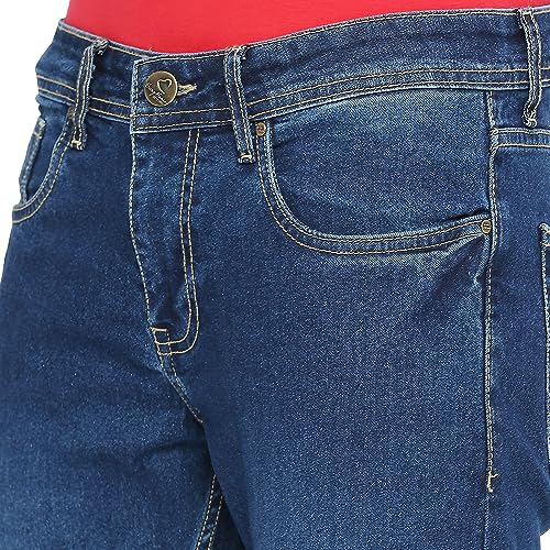 Image of Being Human Green Skinny Cropped Fit Men's Denims Clothing