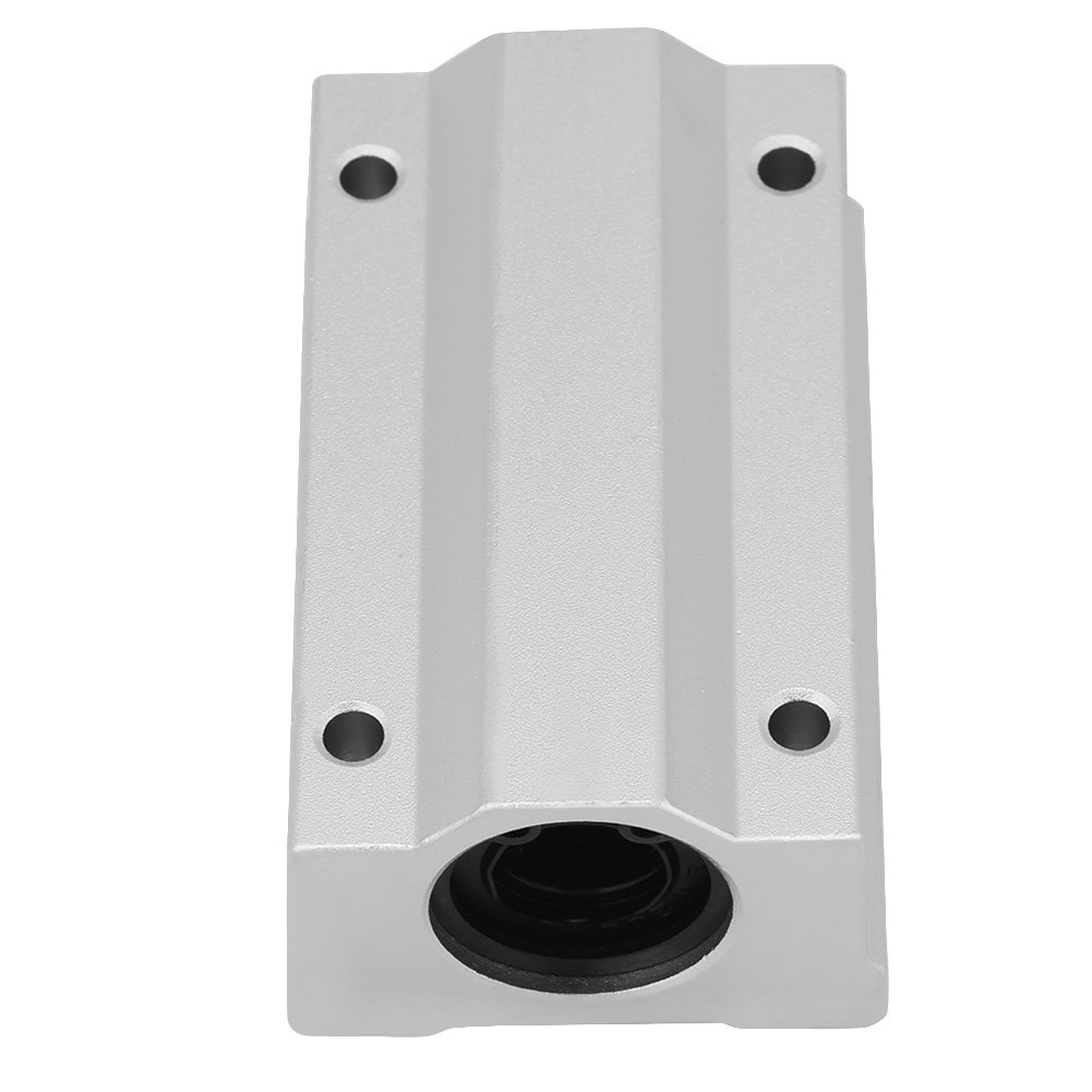 2 Pezzi 12mm SCS12LUU in Lega di Alluminio Movimento Lineare Cuscinetto a Sfere Blocco Scorrevole per CNC Aperto Cuscinetto Lineare Blocco Solido