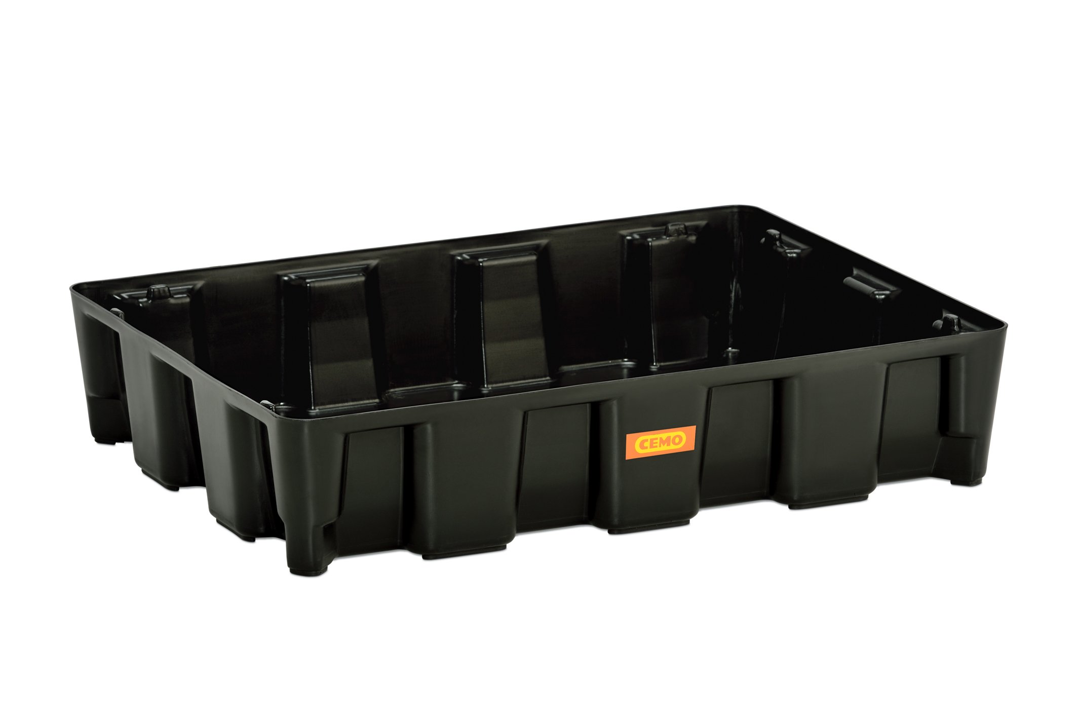 CEMO 10708 PE-Auffangwanne "60 HD", schwarz, 60 L