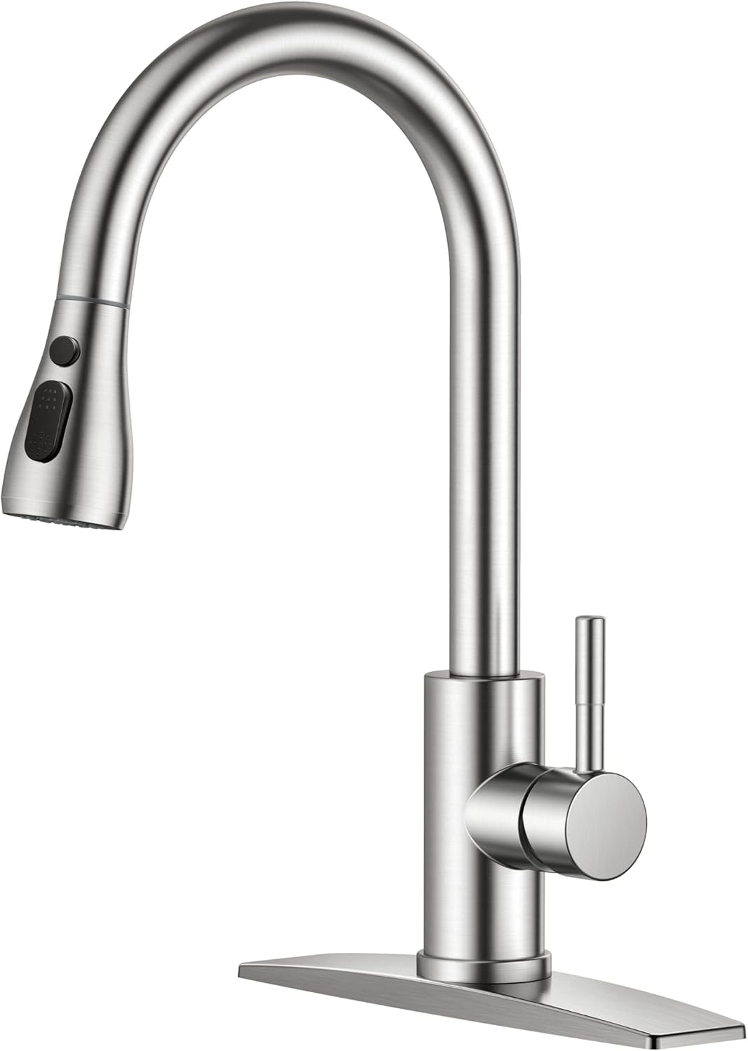 FORIOUS Kitchen Faucets with Pull Down Sprayer