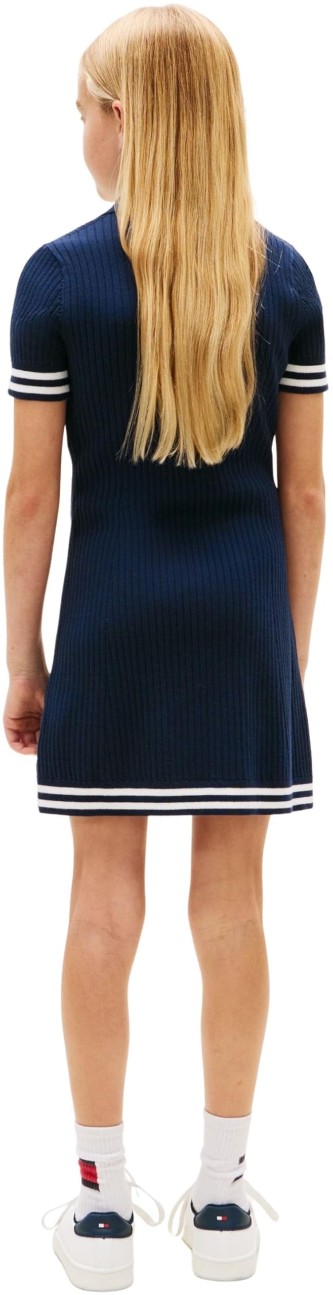 Tommy Hilfiger Mädchen Sweater Dress Ss Kg0kg09308 Kleider (1er Pack)