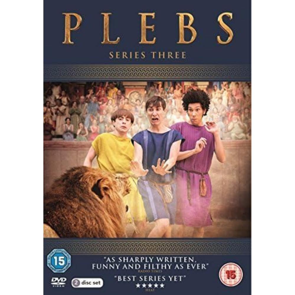 Plebs - Series 3 - Complete - ITV  Tom Rosenthal - 2 DVD