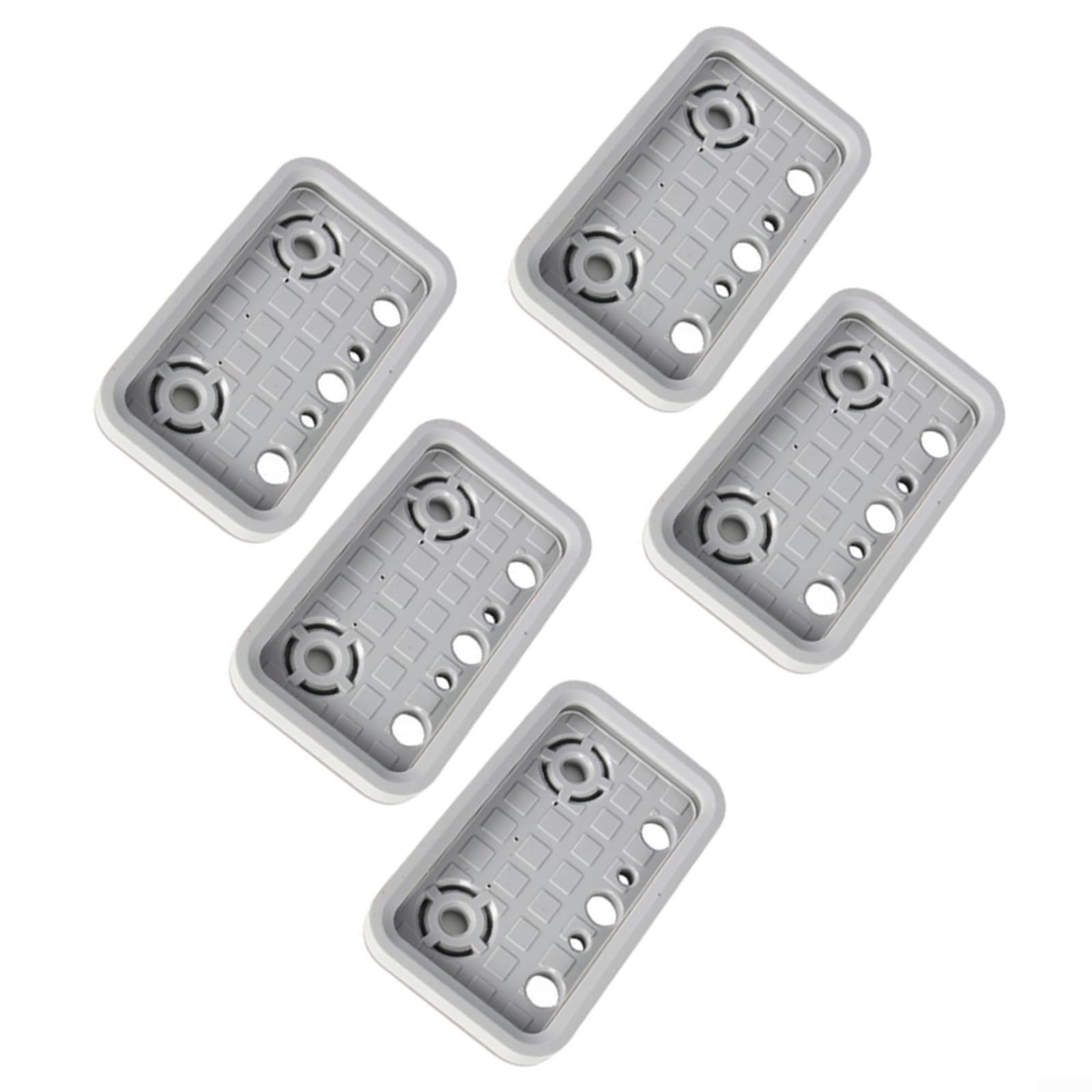5 unidades CNC para almohadillas de vacío 125 x 75 x 17 mm de goma con microagujeros para centros de mecanizado Homag y Nanxing