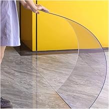 YXXSDP Thin Acrylic/Plexiglass Sheet, 1 1.2 1.4 2 3 MM Thick Clear Flexible Plastic Panels, with Protective Paper, for Outdoor Awning Greenhouse Color 1x2m/3.3x6.6ft, Size 3mm