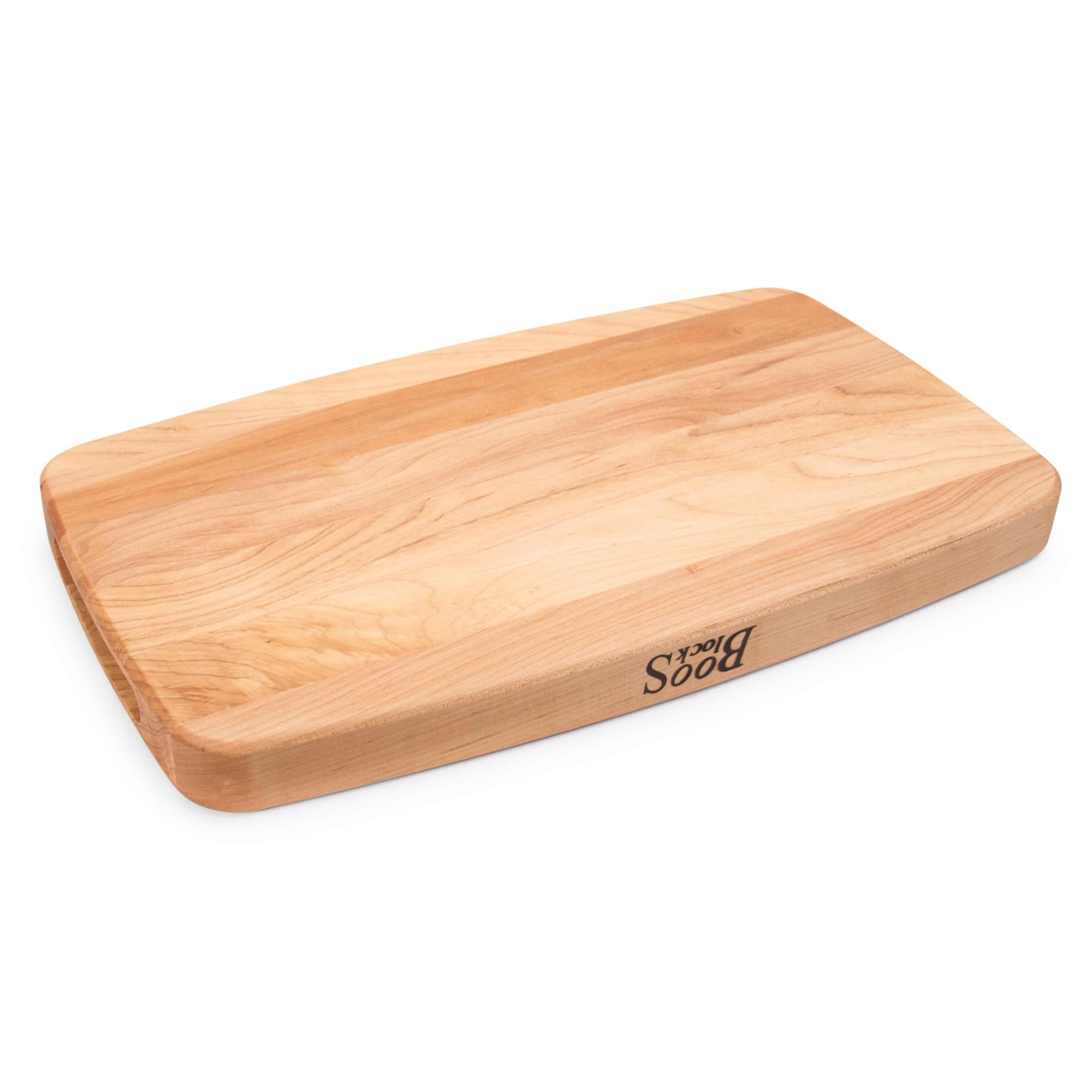 Boos Block Tagliere Con Scanalatura Del Succo - 45,7 x 27,9 x 3,8 cm | Tagliere In Legno Di Acero Duro Nordamericano - Tagliere Da Cucina Professionale - Antibatterico - Tagliere xxl