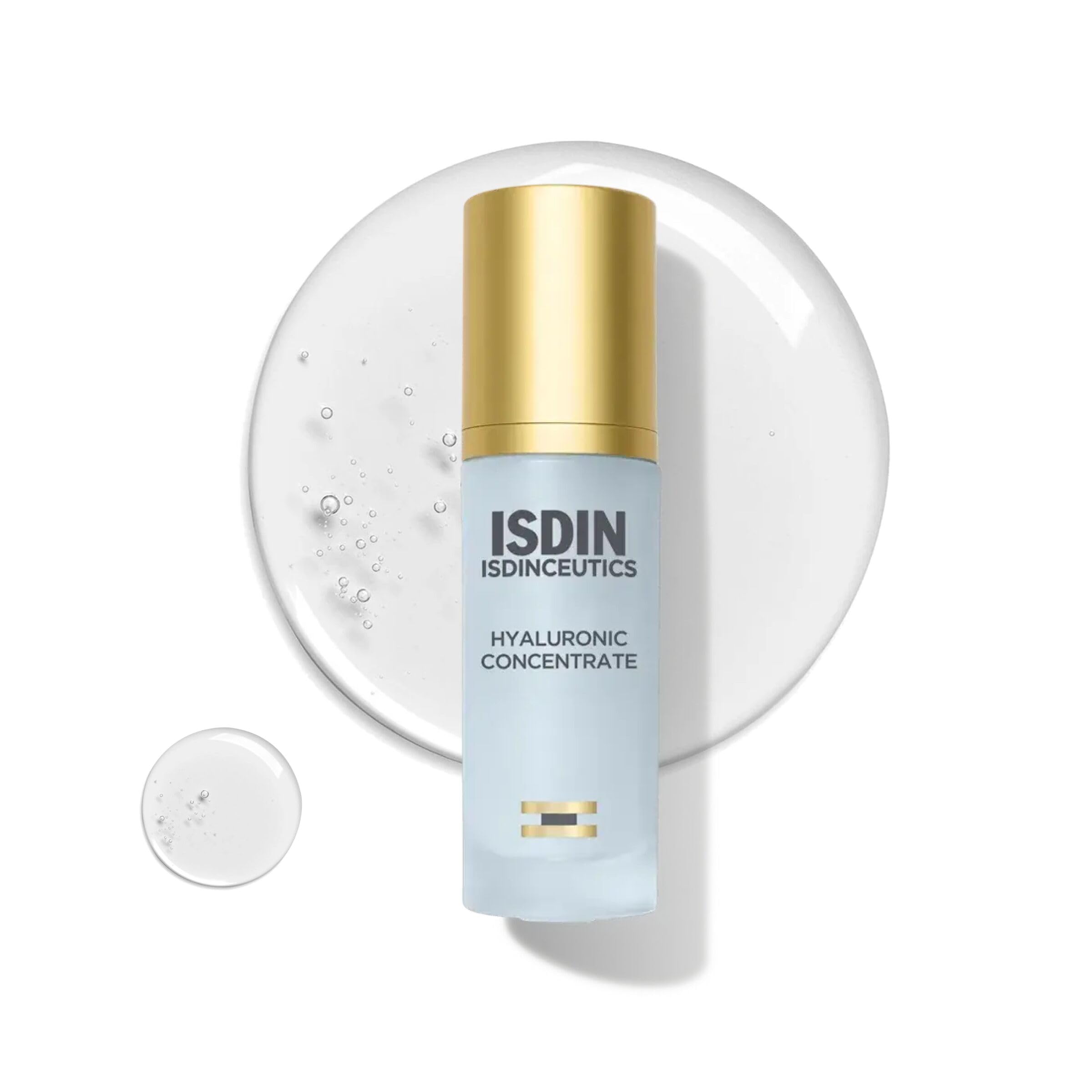 ISDIN Isdinceutics Hyaluronic Concentrate, Sérum Ligero Ultrahidratante con Ácido Hialurónico y Efecto Plump que Ilumin…