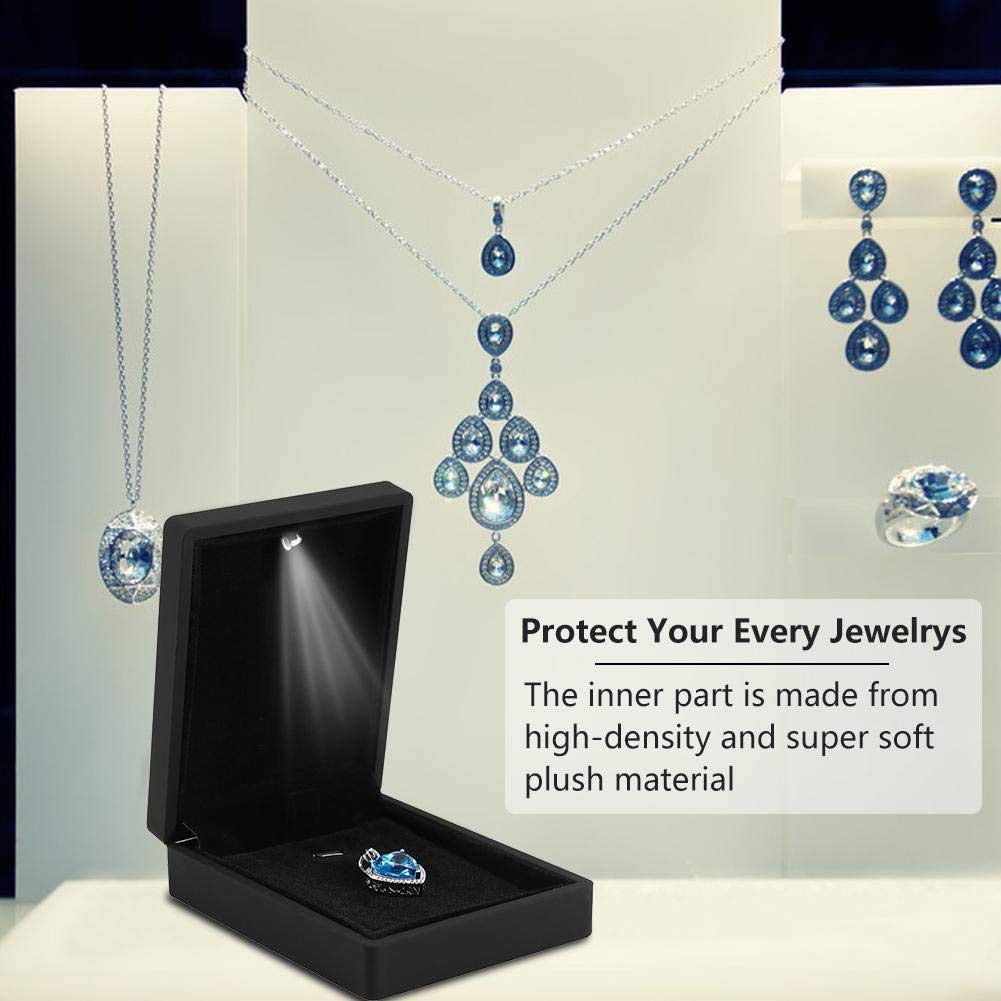 Boîte à Bijoux En Peluche, Bague, Pendentif, Bracelet, Collier, Boîte à Bijoux De Mariage Personnalisée, OEM & ODM | Emballage Miyang