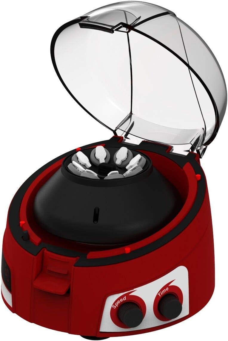 CappRondo CR-68X Microcentrifuge with Adjustable Speed and Timer