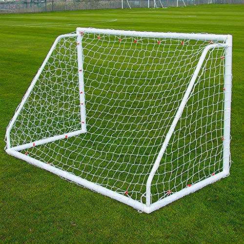 Quickplay Q-Fold Match Soccer Goal | The 30 Second Folding Soccer Goal Match Standard [Single Goal] The Best Weatherproof Soccer Net For Adults & Kids #TOP4