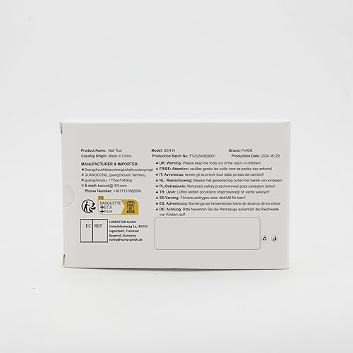 Miniatura 13 de FVION Cortacutículas - Cortador de cutículas de precisión, tijeras de cutícula extremadamente afiladas, removedor de cutículas de uñas de acero