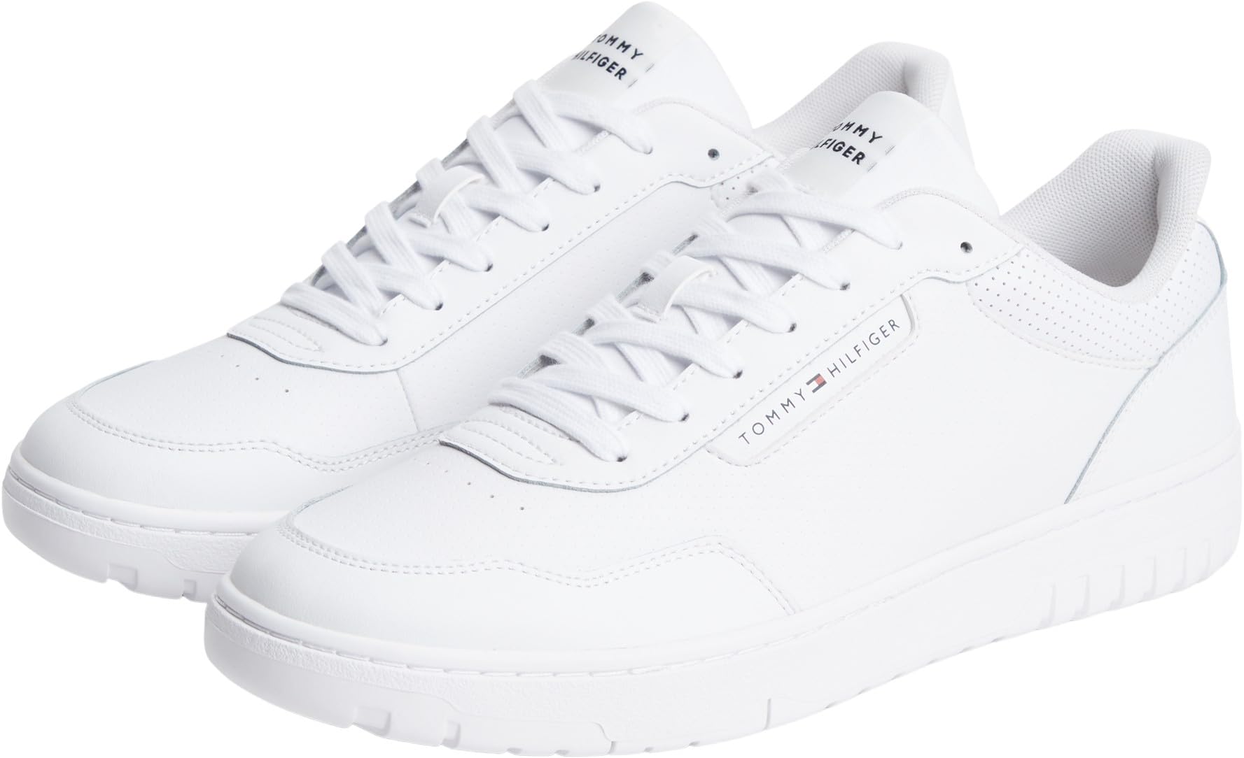 Tommy Hilfiger Herren Th Basket Core Leather Fm0fm05927Low Top