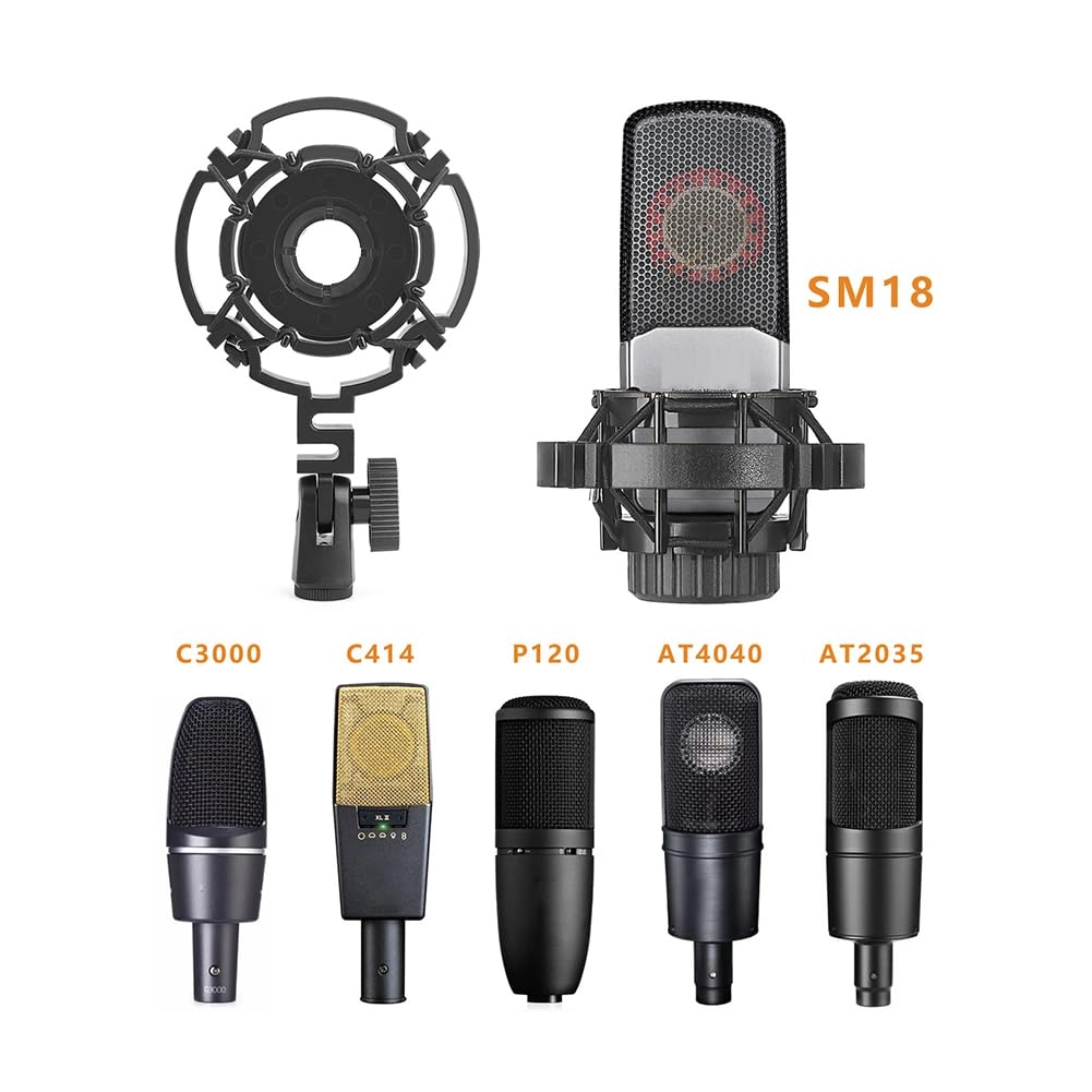 Microfono Spider Shock Mount Microfono Condensatore Universale Shockmount Supporto Microfono