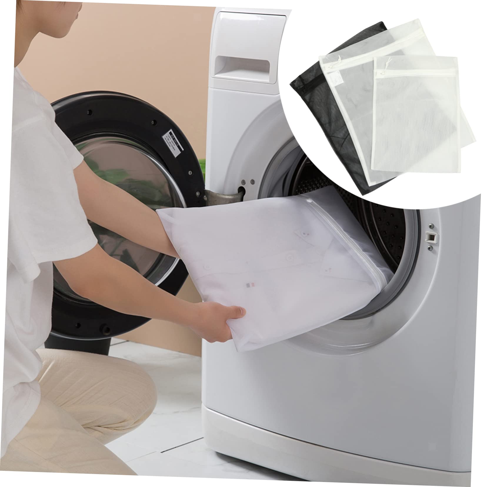 MAGICLULU 9stücke Teiliges Set Wäschenetze Für Empfindliche Kleidung Waschbeutel Für Unterwäsche Shirts Geeignet Für Waschmaschine Mit Reißverschluss Schützt Vor Verwicklungen Und