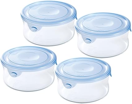 Amazon Co Jp Iwaki イワキ 耐熱ガラス 保存容器 アクアブルー 丸型 S 380ml 4個セット ごはん 1膳 パック レンジ Kbt7401bln ホーム キッチン Amazon Co Jp Iwaki イワキ 耐熱ガラス 保存容器 アクアブルー 丸型 S 380ml 4個セット ごはん 1膳 パック レンジ Kbt7401bln ホーム キッチン