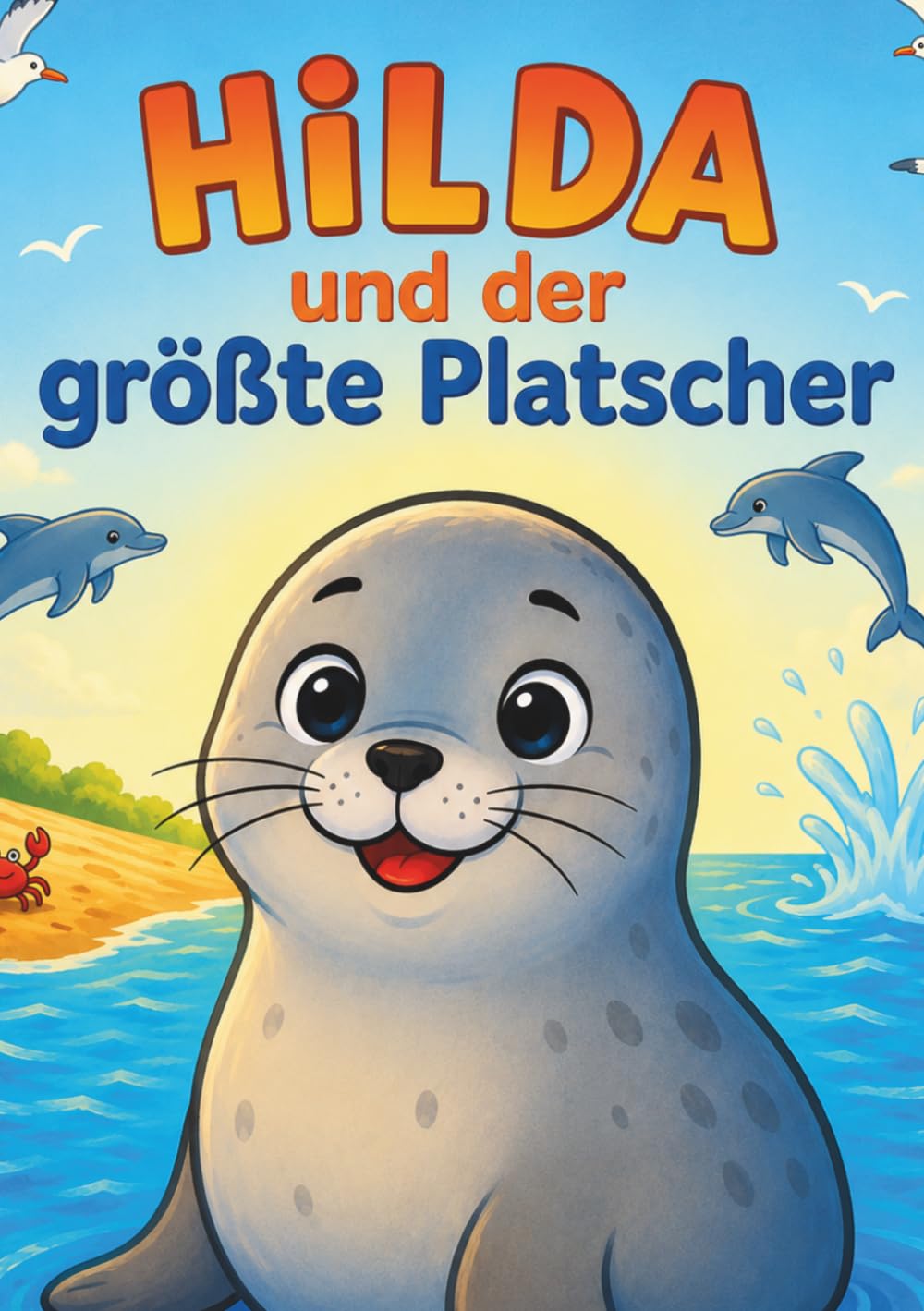 Hilda und der größte Platscher: Kinderbuch über Selbstvertrauen, Mut und Einzigartigkeit – liebevolle Vorlesegeschichte ab 1 Jahr