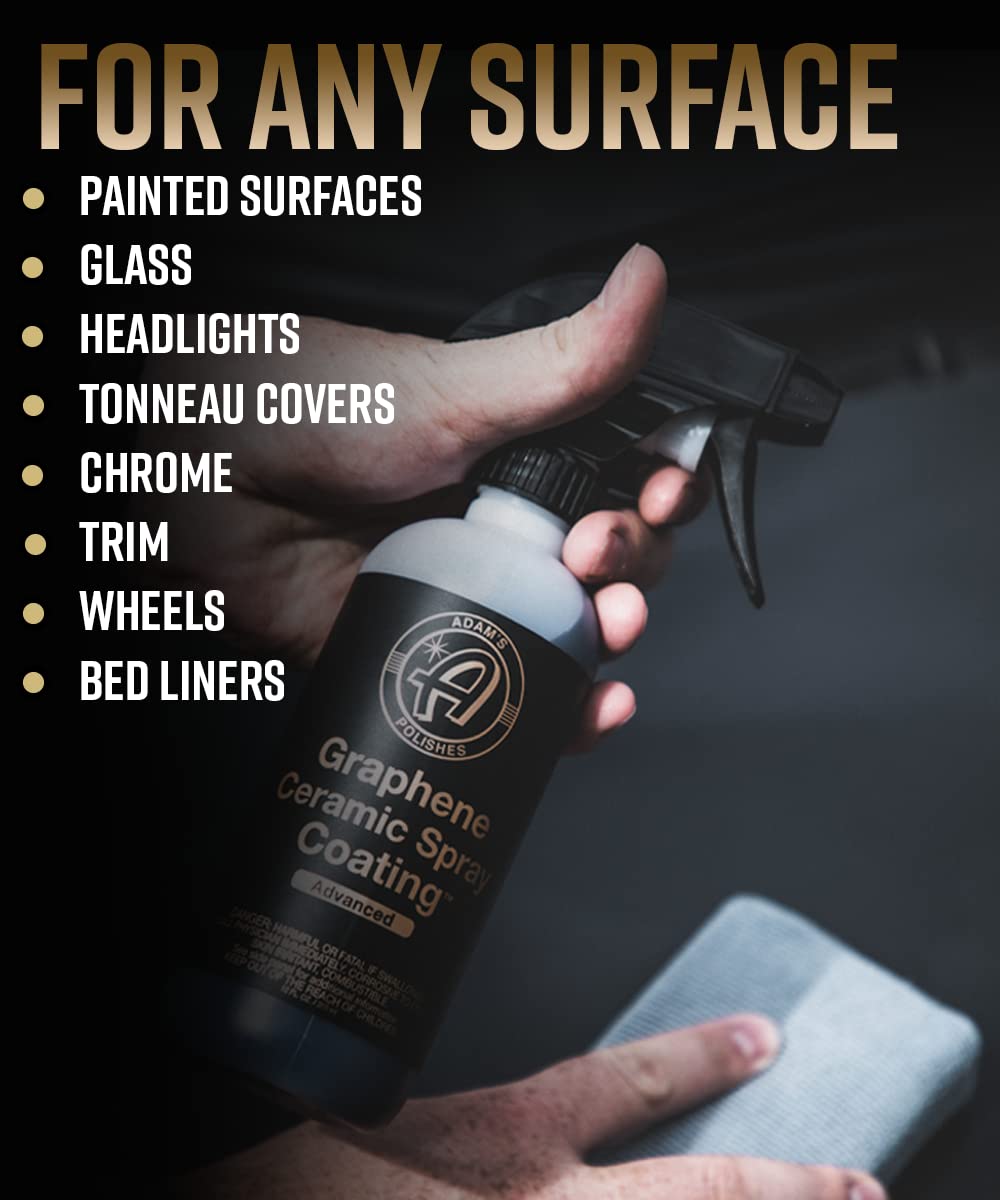 Adam's Advanced Graphene Ceramic Spray Coating (12oz) 18+ Month