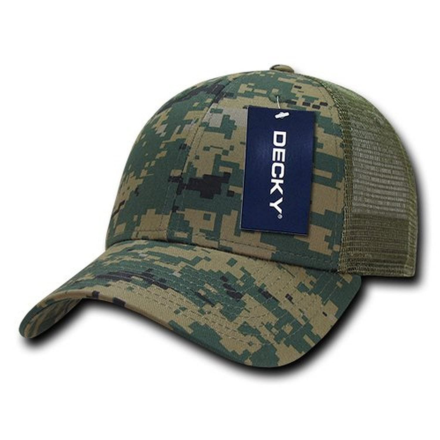 DECKY Structured Camo Trucker Cap, Marines Combat Uniform