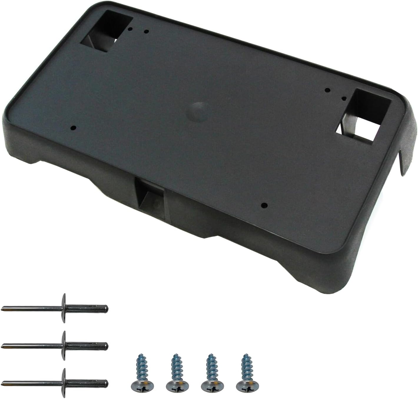 GSRECY Front License Plate Bracket Frame Holder w/Hardware Compatible with Chevrolet Chevy Silverado 1500 2019-2022, 2022 Silverado 1500 LTD, GM1068200 84428905