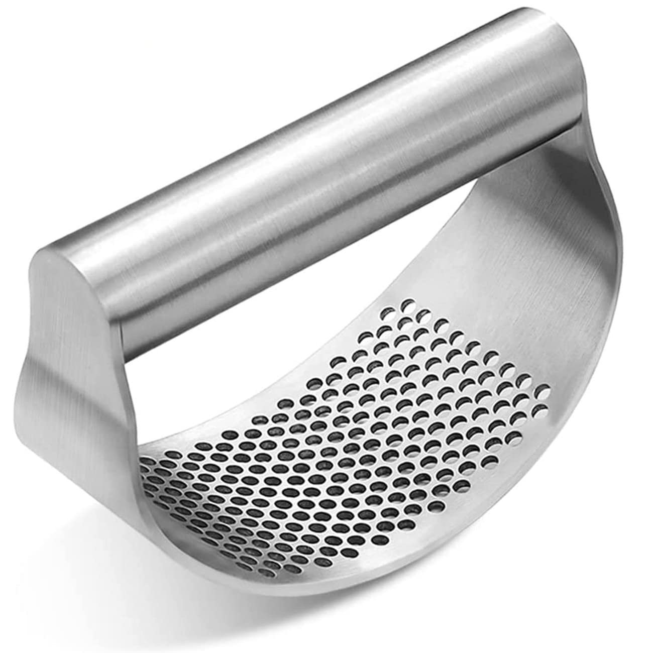 Buy we3 Stainless Steel Garlic Crusher Mincer, Garlic Press Rocker