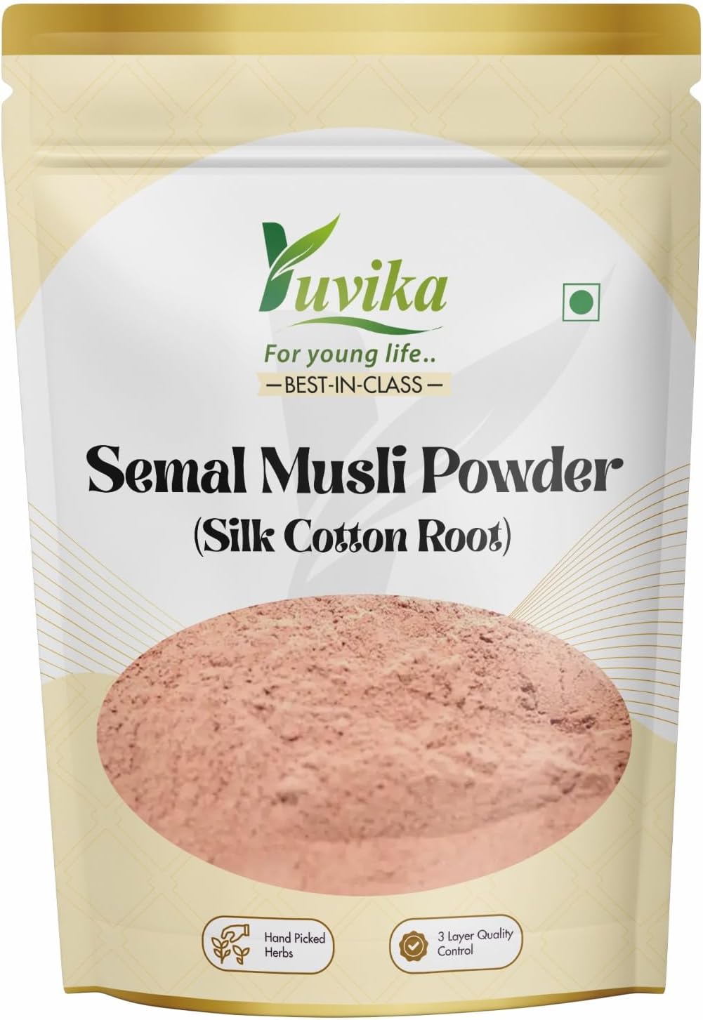 YUVIKA Musli Simbal Powder - Semal Musli - Bombax Malabaricum DC - Silk Cotton Root (100 Grams)