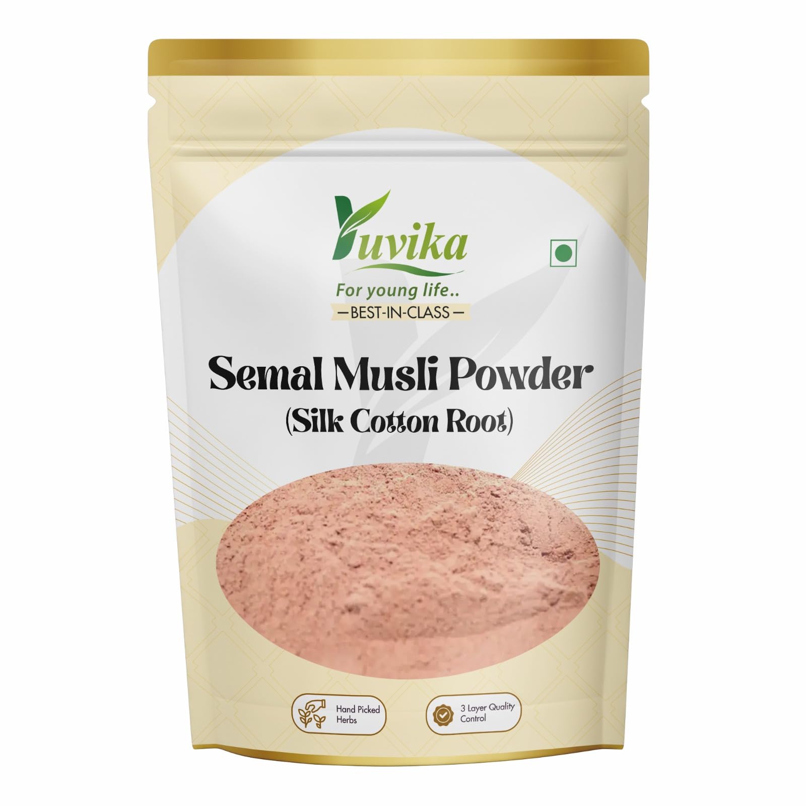 YUVIKA Musli Simbal Powder - Semal Musli - Bombax Malabaricum DC - Silk Cotton Root (100 Grams)