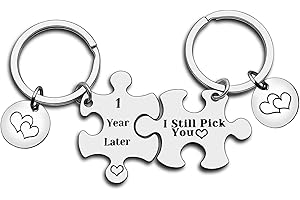 1-Year Anniversary Keychains for Couples: Celebrating Unbreakable Bonds