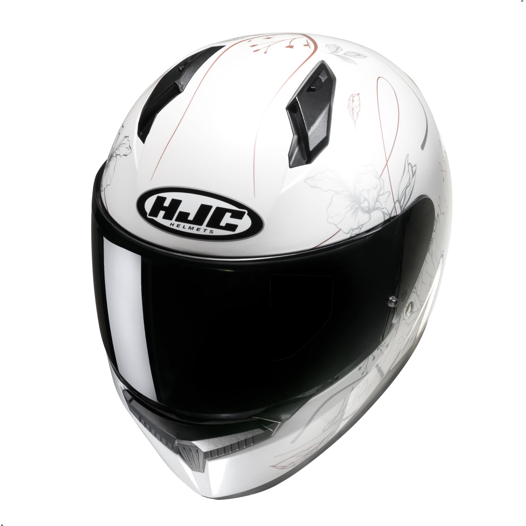 HJC C10 Epik Full Face Motorcycle Helmet with HJ-34P Pinlock Shield, DOT Approved (MC8, Small) : Automotive