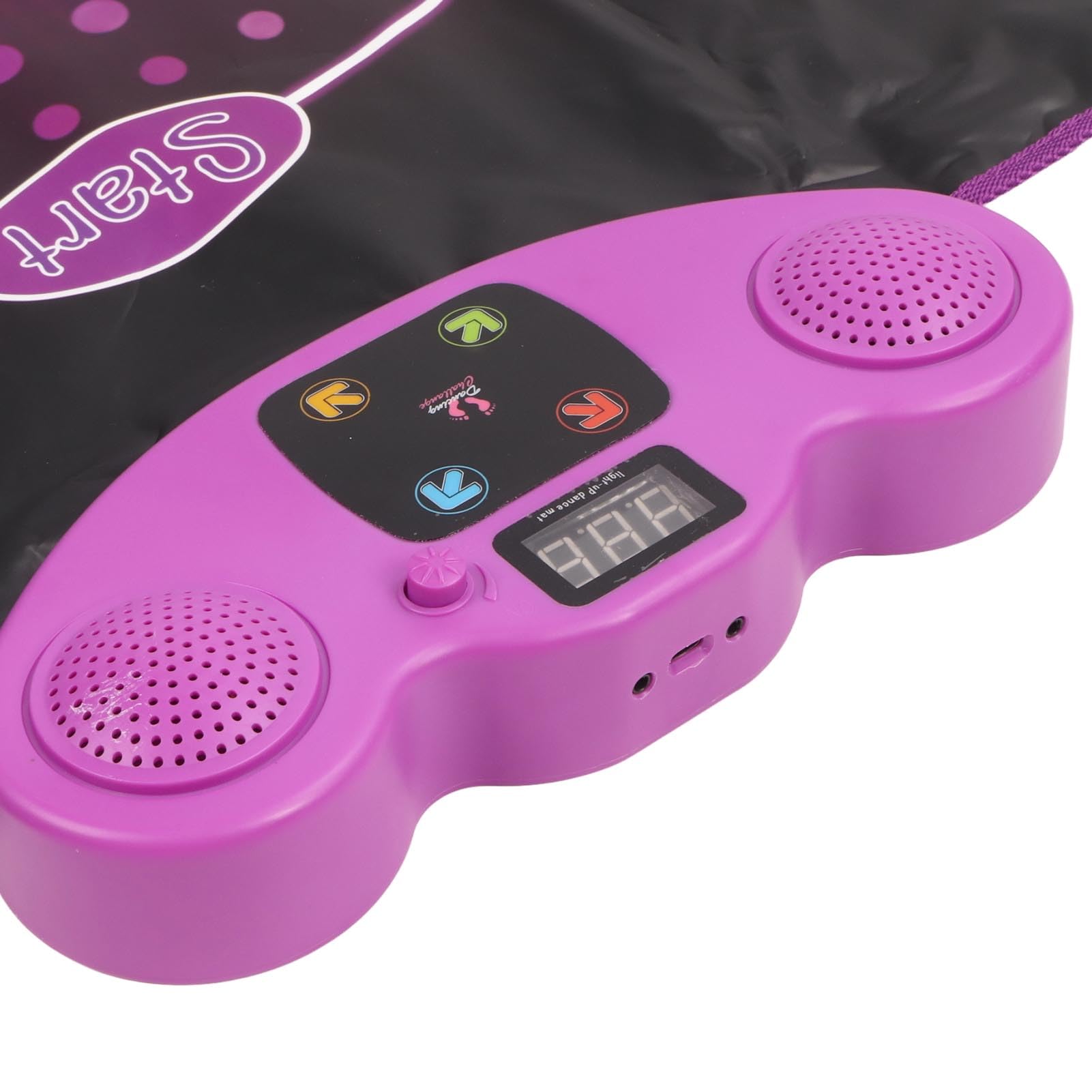 Hidyliu Tappetino da Ballo Illuminato Gioco Elettronico Interattivo per Bambini dai 3 Anni in su Materiale in PVC Antiscivolo Alimentato a Batteria